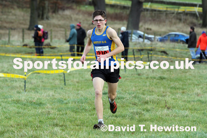 Boys under-15s cross country, 2019 North Eastern Cross Country Champs., Alnwick, Northumberland.  Photo: David T. Hewitson/Sports for All Pics